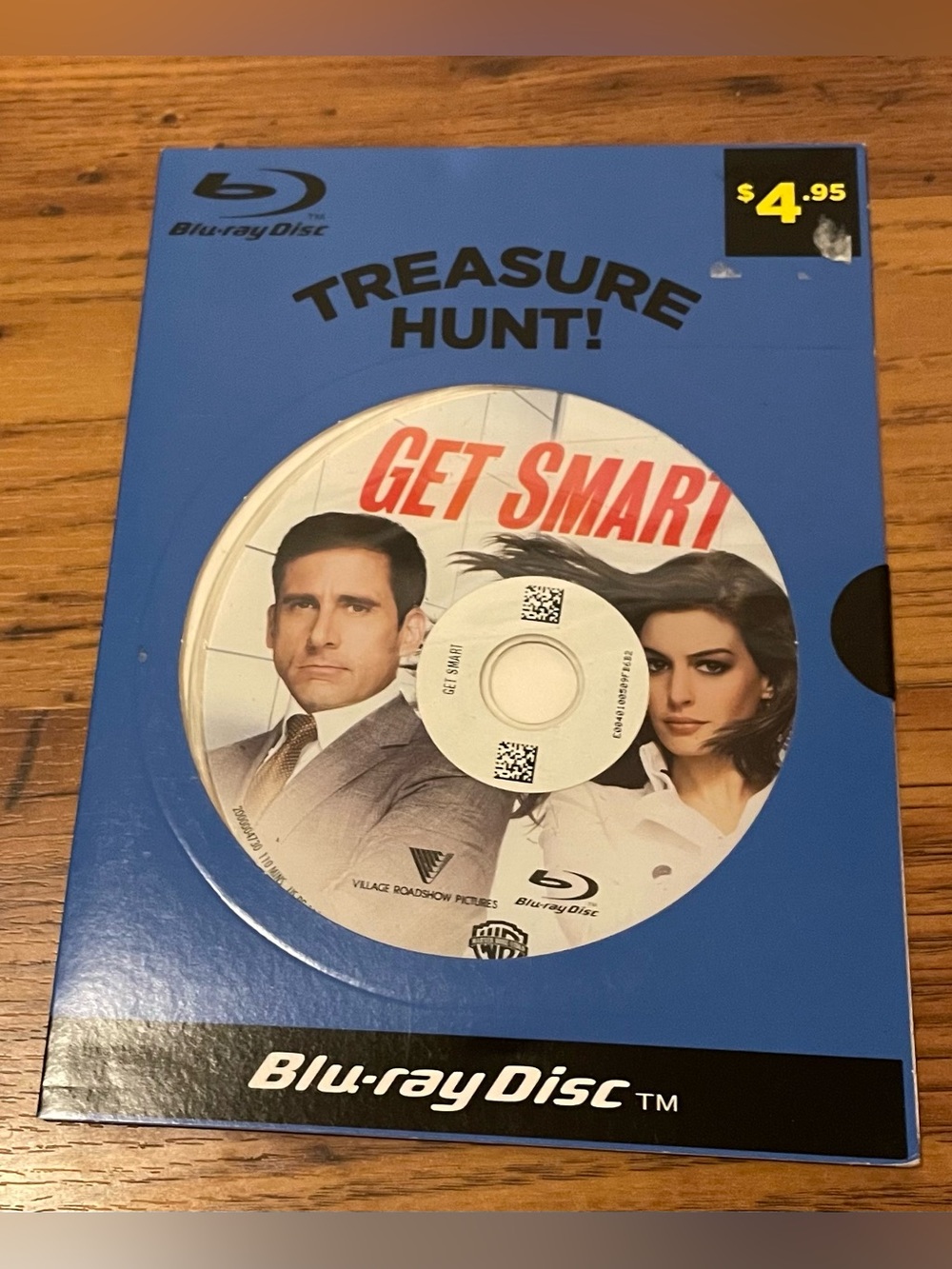 New in Package Get Smart Blu-ray Disc Movie Action Comedy Steve Carell 2008
